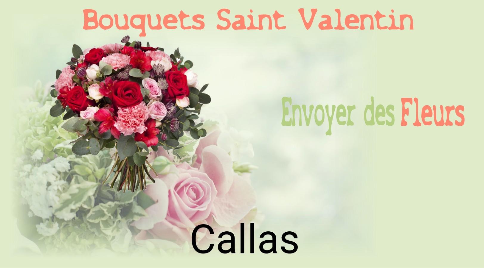 Roses de Saint-Valentin livrées à Callas